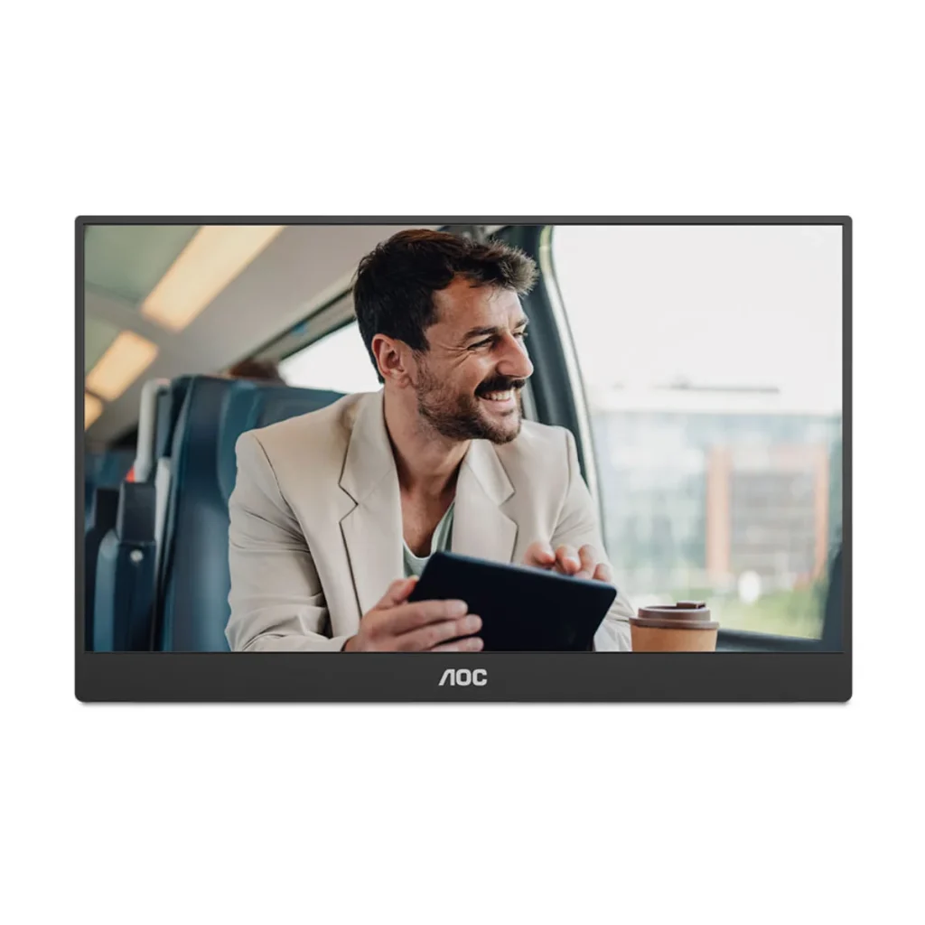 Monitor portátil aoc 16T20E2 15,6" IPS full HD USB-c Mini-hdmi capa magnética