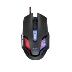 Mouse Gamer Acer Nitro NMW200 6 Botões 7200 DPI Preto e Vermelho — H&H Suprimentos Corporativos