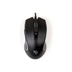 Mouse Gamer Kross Elegance Valhalla KE-MG200 6 Botões 6400 DPI RGB Preto — H&H Suprimentos Corporativos