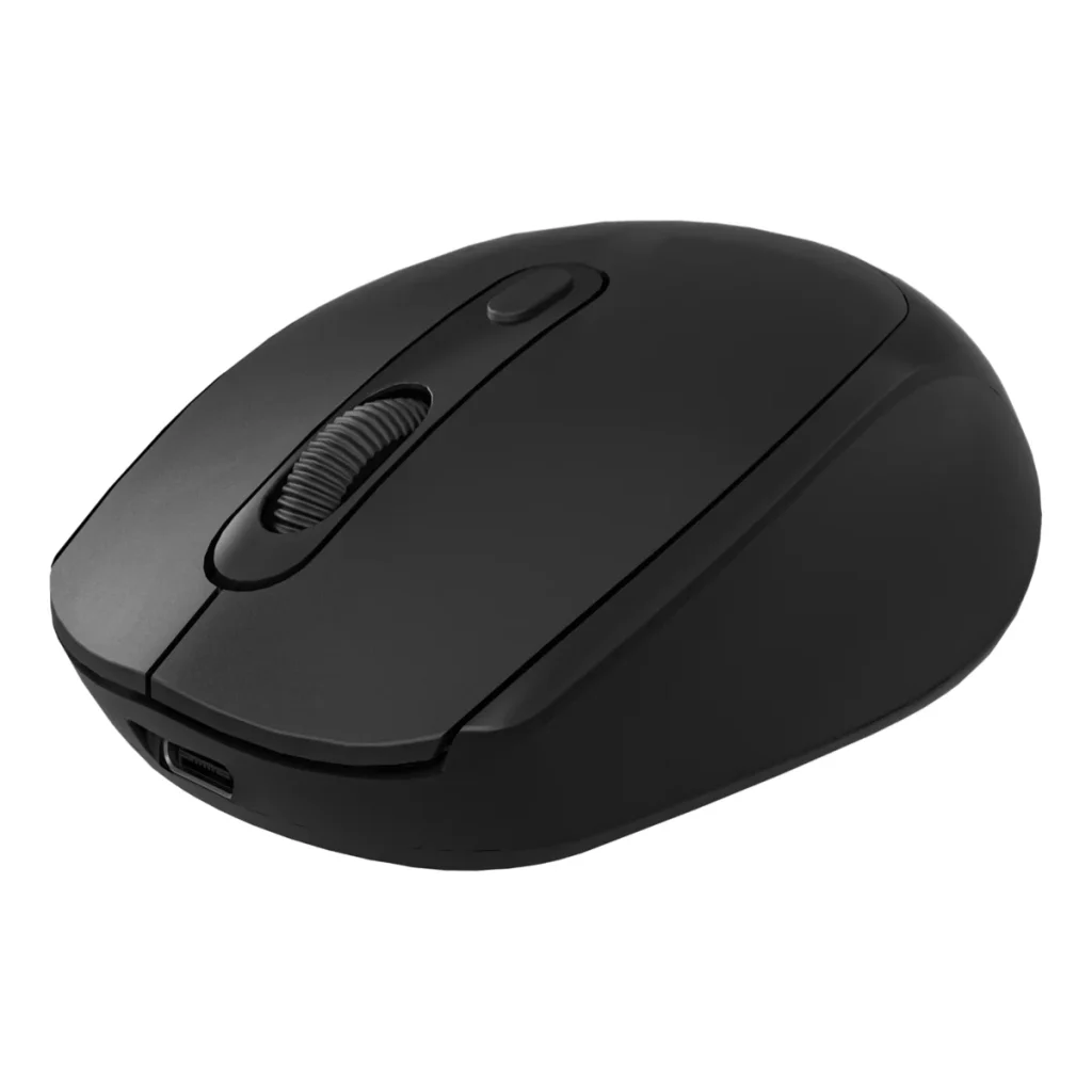 Mouse Kross Bluetooth recarregável KE-M611 preto