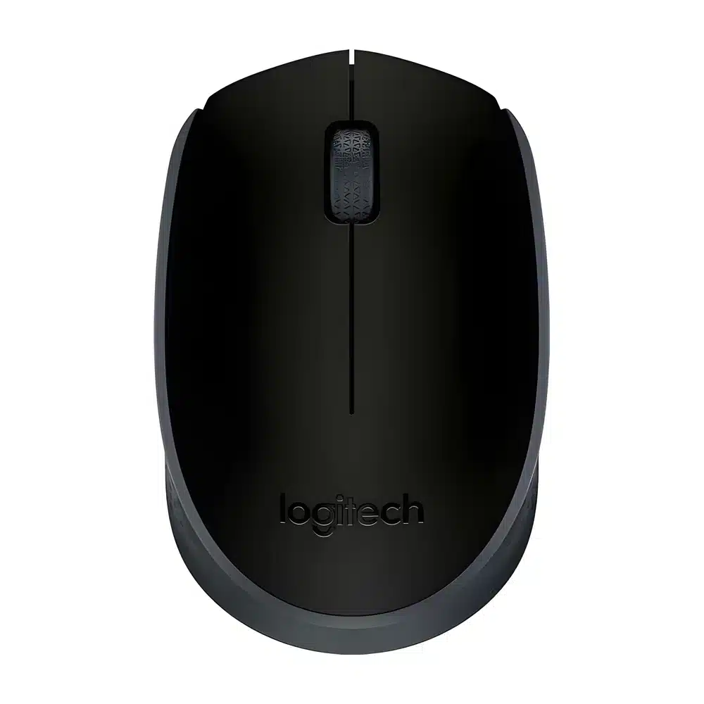 Mouse sem fio Logitech M170 preto