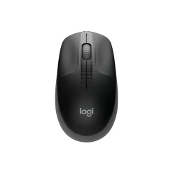 Mouse Sem Fio Logitech M190 Cinza e Preto 1000 DPI — H&H Suprimentos Corporativos