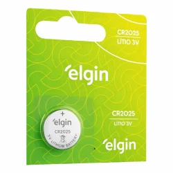 Pilha de Lítio Elgin CR2025 3 V Unidade — H&H Suprimentos Corporativos