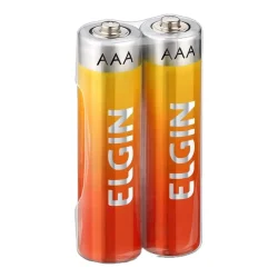 Pilha Elgin Zinco AAA Palito (Cartela com 2 Unidades) — H&H Suprimentos Corporativos