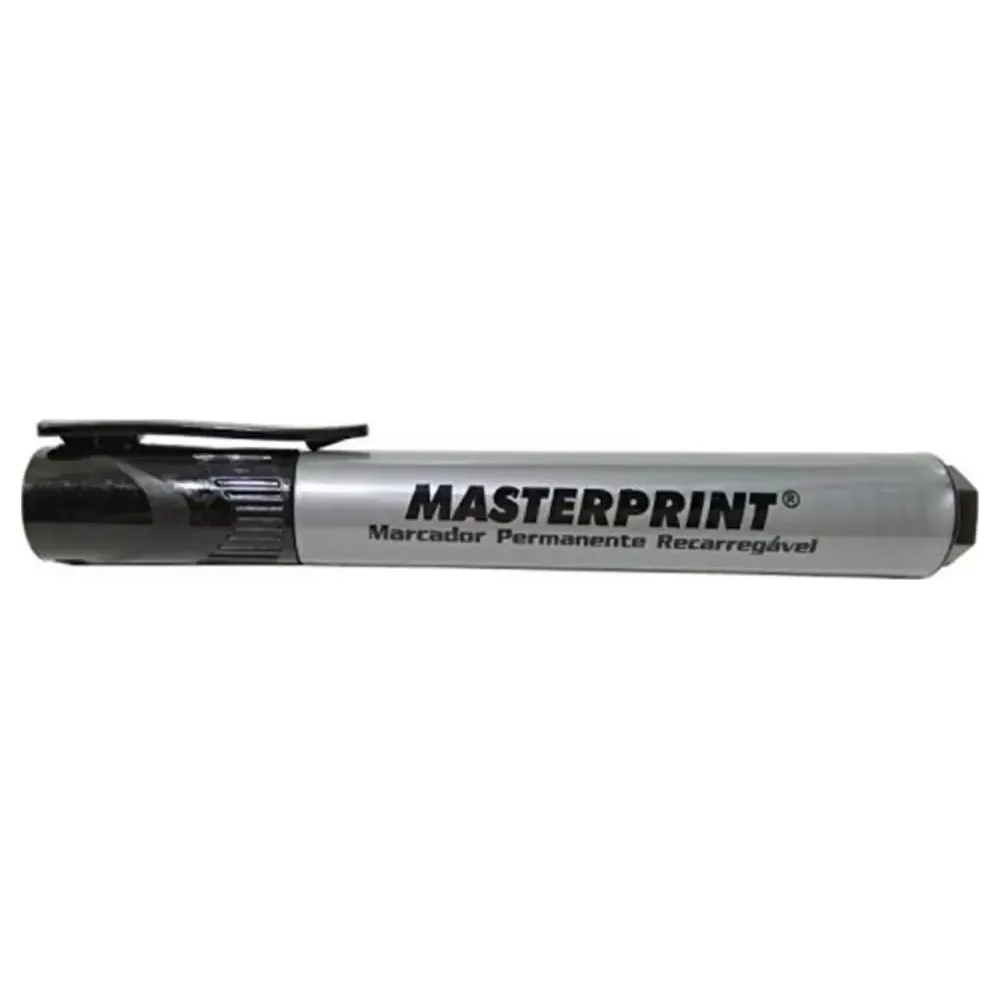 Pincel marcador permanente preto MP616
