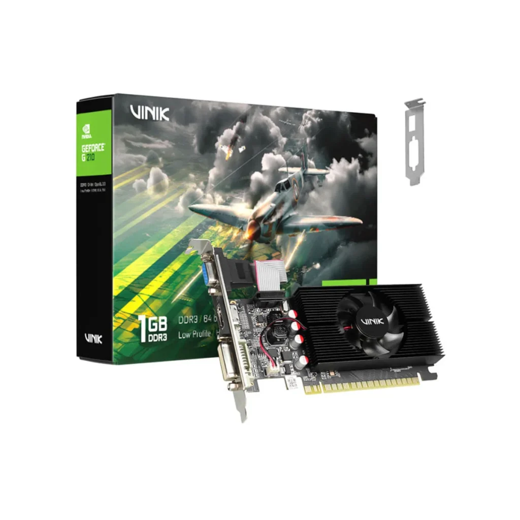 Placa de vídeo vinik nvidia geforce G210 low profile 1 GB DDR3 64 bits