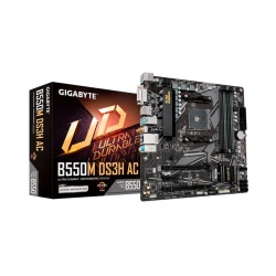 Placa-Mãe Gigabyte B550M DS3H (Rev. 1.7) AM4 DDR4 Micro ATX — H&H Suprimentos Corporativos