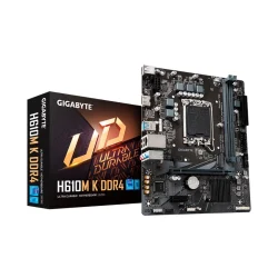 Placa-Mãe Gigabyte H610M K LGA 1700 DDR4 Micro ATX — H&H Suprimentos Corporativos