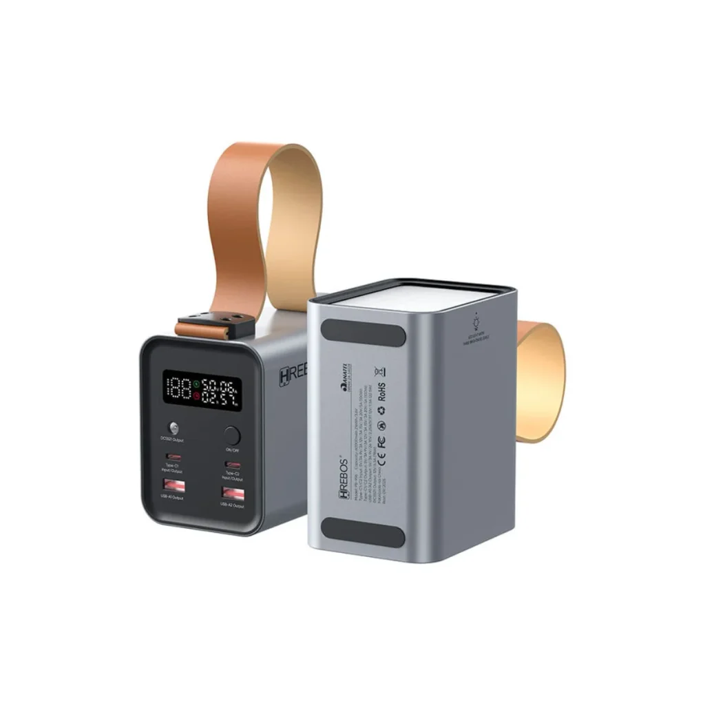 Power bank hrebos PB-996 60.000 mah 100 w com display digital