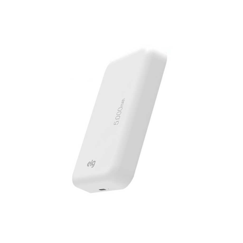Power bank wireless ELG PBW5 5.000 mah magsafe branco