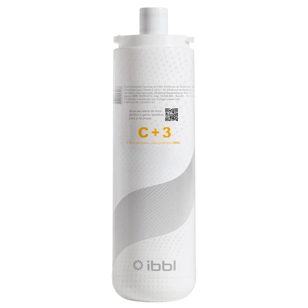 Refil de filtro ibbl C+3 natural girou trocou