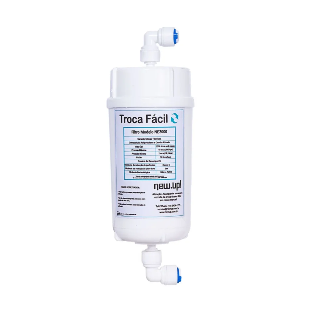 Refil de filtro newup easy flow pure 3 etapas 2.000 L