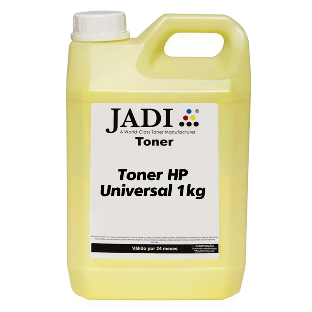 Refil de toner compatível HP CE322A 128A amarelo 1 kg