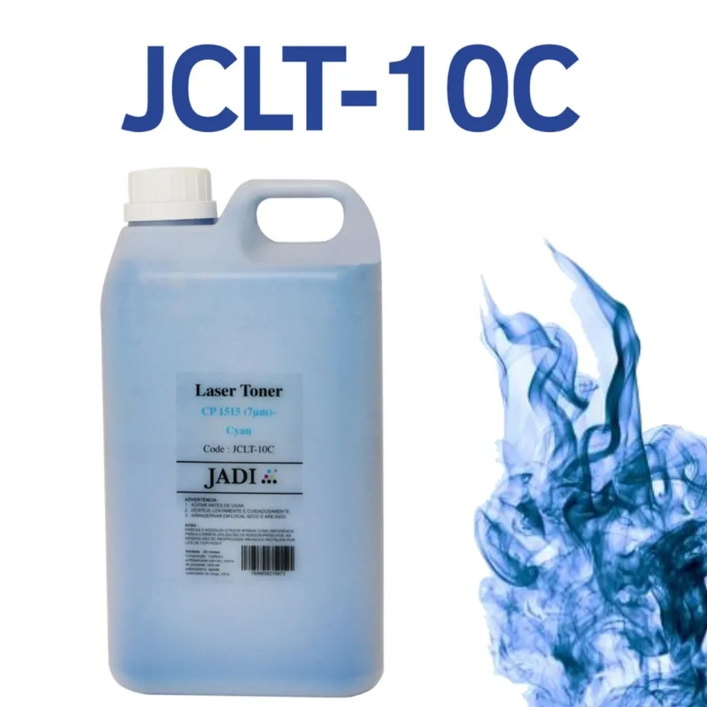 Refil de toner compatível HP CF401A 201A ciano 1 kg