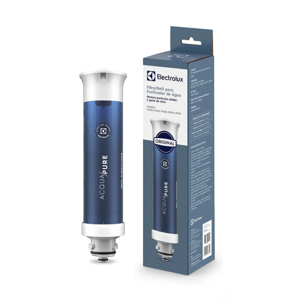 Refil electrolux acqua pure PC01B PC01X PE15B PE15X PE15P