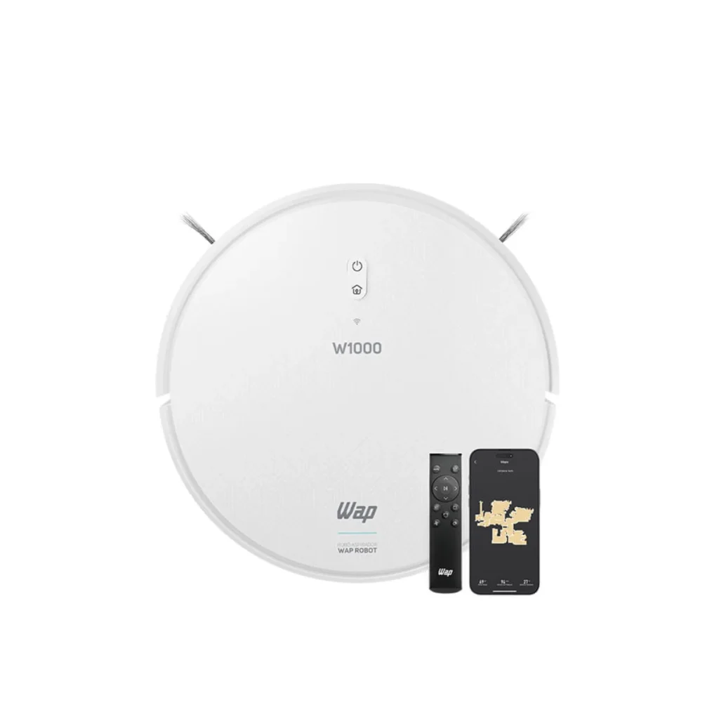 Robô aspirador wap robot W1000 bateria 2600 mah WI-FI Bivolt