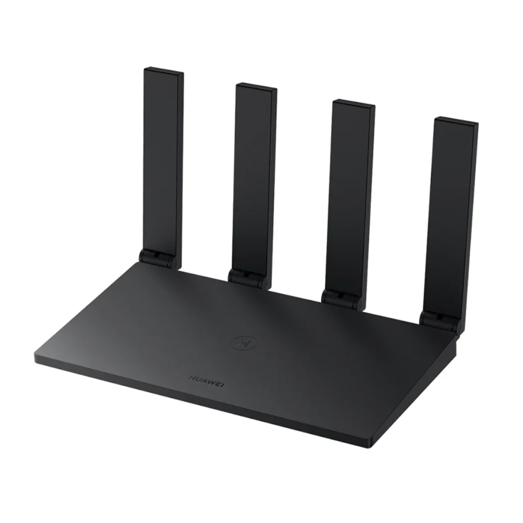 Roteador huawei AX2S WS7000-42 WI-FI 6 dual band 4 antenas preto