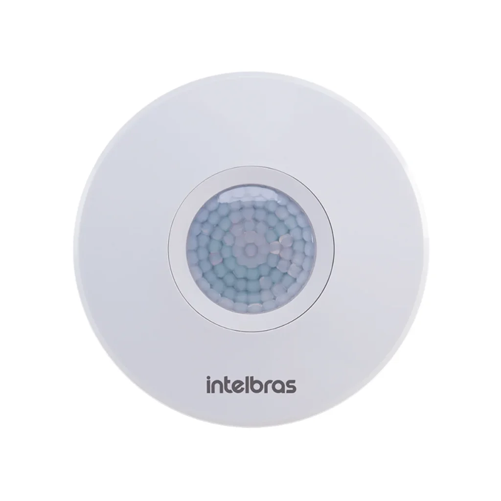 Sensor de presença Intelbras espi 360 para iluminação de teto branco