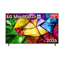 Smart TV LG Mini RGB evo 75" 4K 75MRGB85BSC — H&H Suprimentos Corporativos