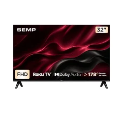 Smart TV Semp S42R Full HD Roku TV 32" e 43" — H&H Suprimentos Corporativos
