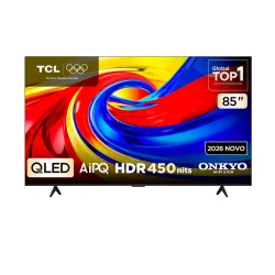 Smart TV TCL P7L 85" QLED 4K 120 Hz Google TV 85P7L — H&H Suprimentos Corporativos