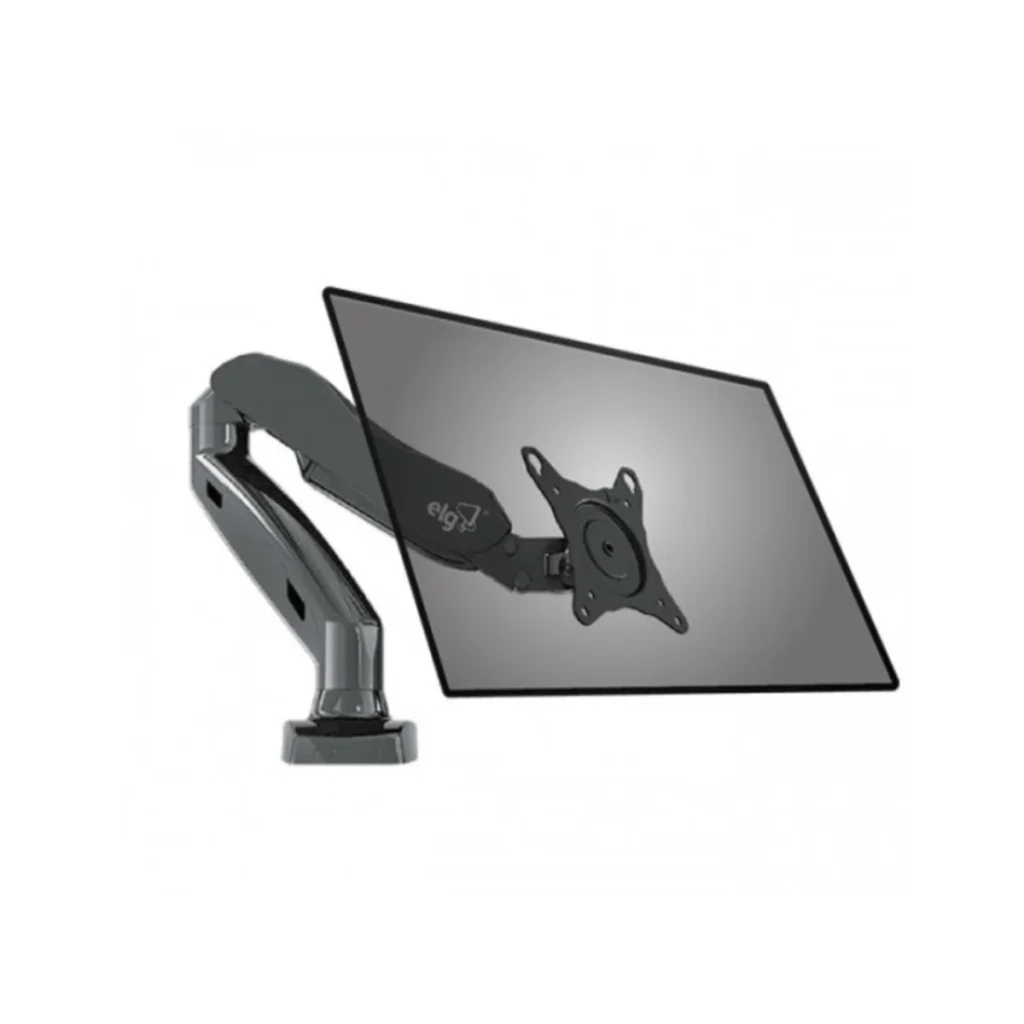 Suporte de monitor ELG F80 17" a 27" com pistão a gás