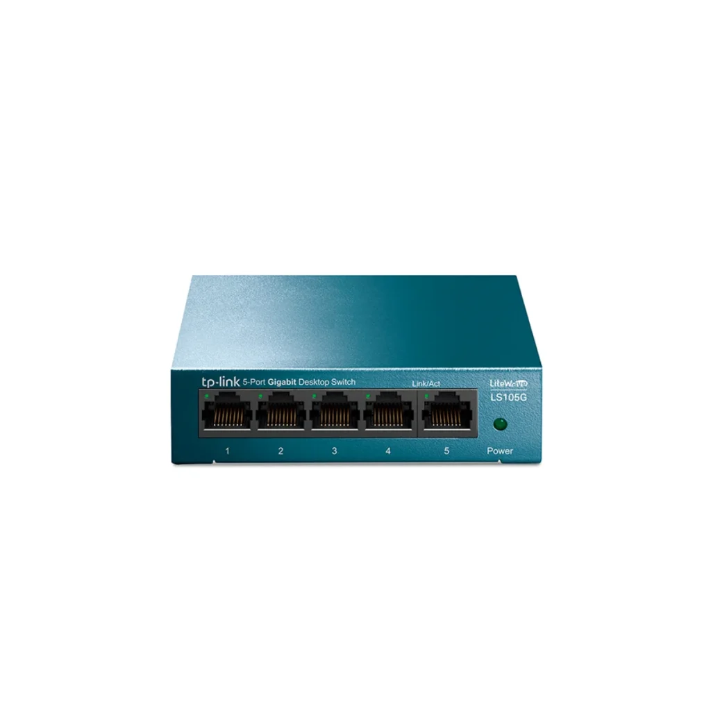 Switch gigabit de mesa tp-link LS105G 5 portas