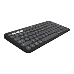 Teclado Logitech Pebble Keys 2 K380s Bluetooth Sem Fio Grafite — H&H Suprimentos Corporativos