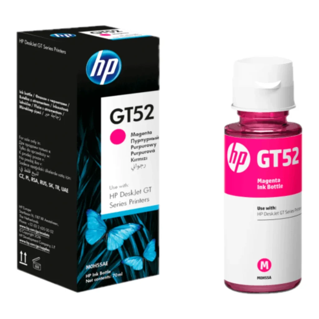 Tinta HP GT52 magenta M0H55AL 70 ml original