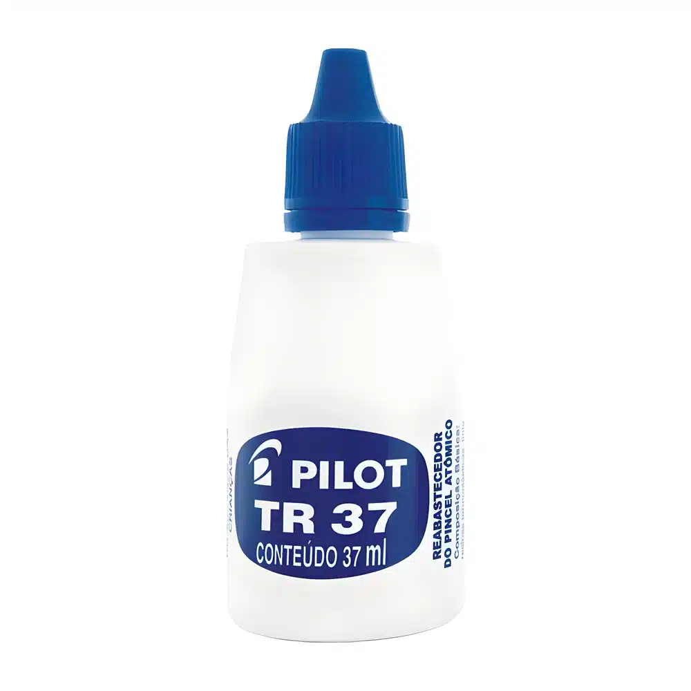 Tinta para pincel atômico Pilot tr 37 azul 37 ml