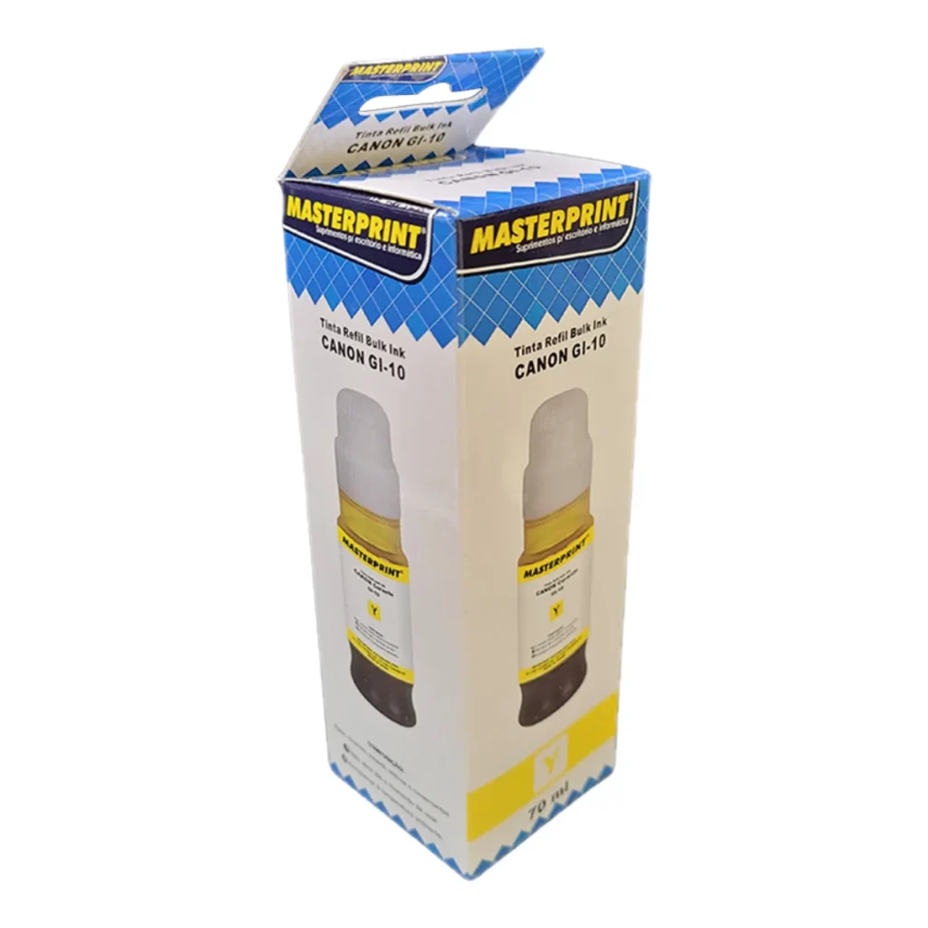 Tinta refil para Canon GI-10 amarelo 70 ml