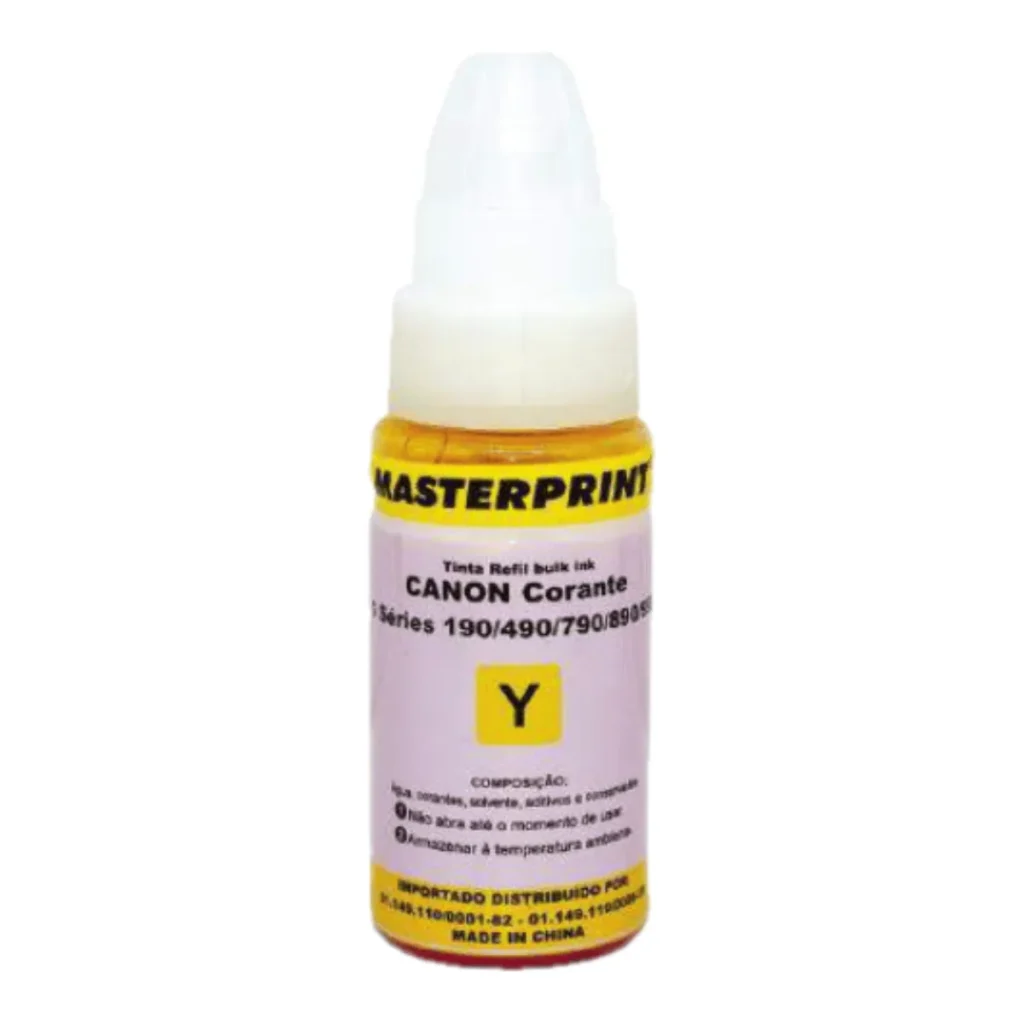 Tinta refil para Canon GI-190/490 amarelo 70 ml