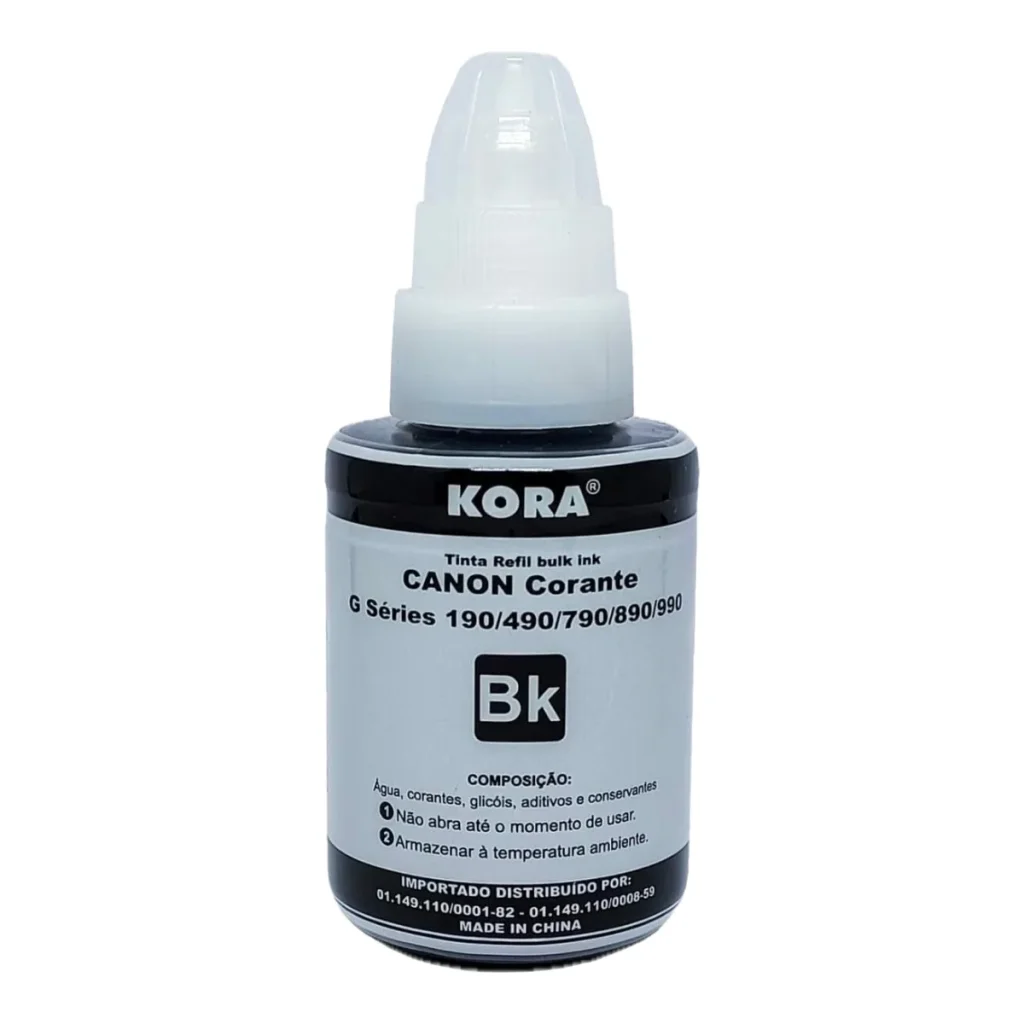 Tinta refil para Canon GI-190 preto 135 ml