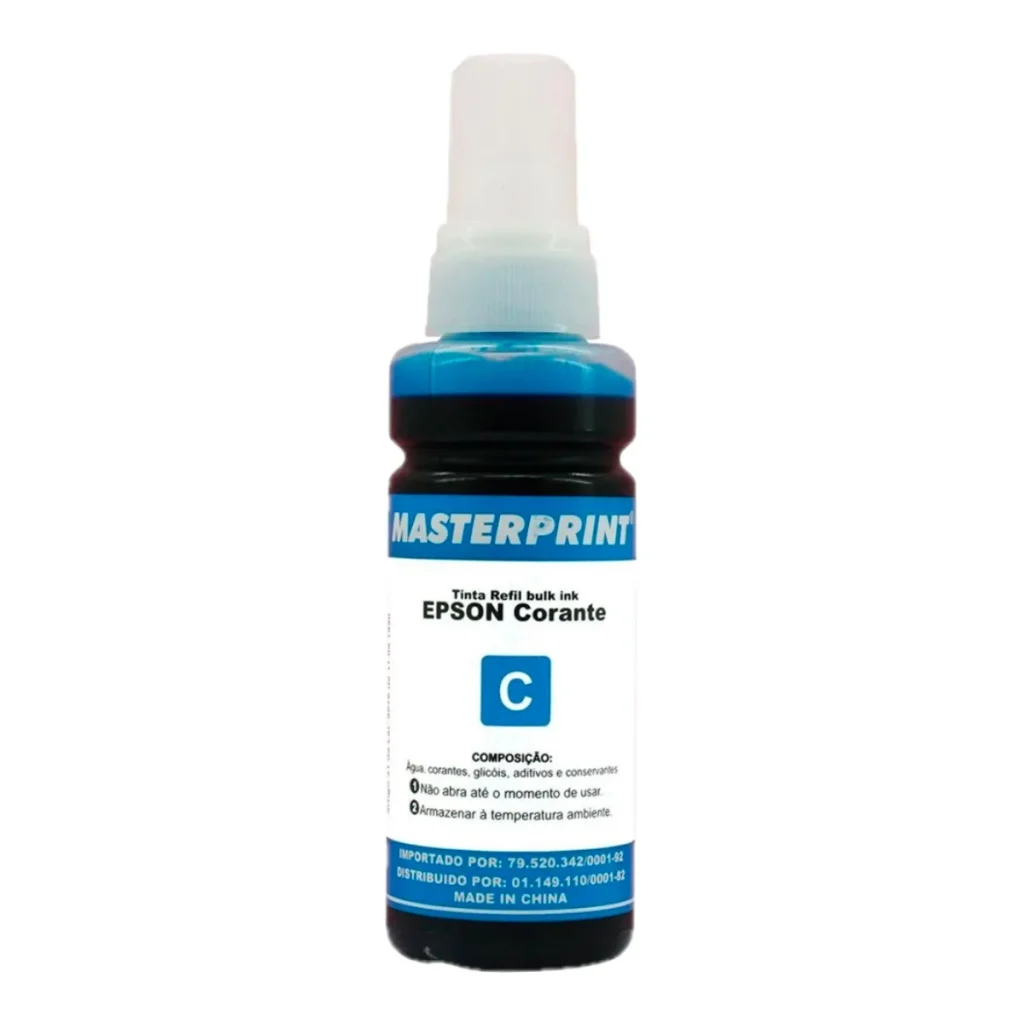 Tinta refil para Epson 664/673 ciano 100 ml
