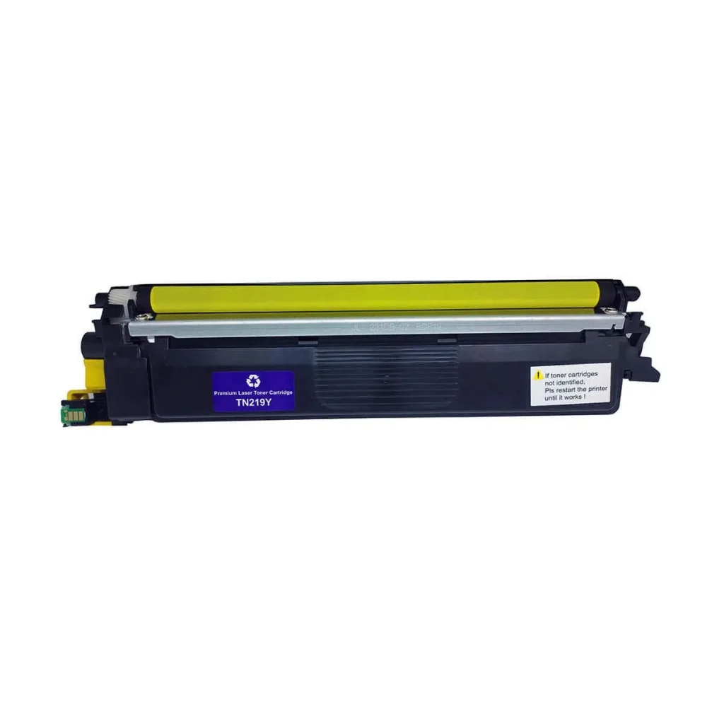 Toner compatível Brother TN-219Y TN219 amarelo 1.200 páginas