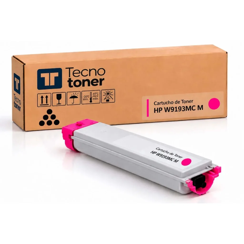 Toner compatível HP W9193MC magenta 28.000 páginas