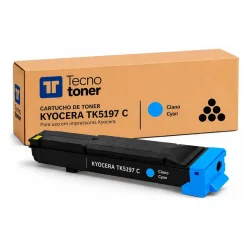 Toner Compatível Kyocera TK-5197C TK5197 Ciano 7.000 Páginas — H&H Suprimentos Corporativos