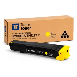 Toner Compatível Kyocera TK-5197Y TK5197 Amarelo 7.000 Páginas — H&H Suprimentos Corporativos