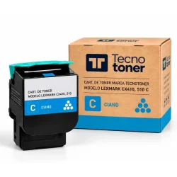 Toner Compatível Lexmark 808SC 80C8SC0 Ciano 2.000 Páginas — H&H Suprimentos Corporativos