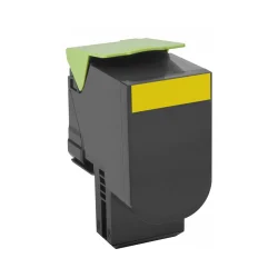 Toner Compatível Lexmark 808SY 80C8SY0 Amarelo 2.000 Páginas — H&H Suprimentos Corporativos