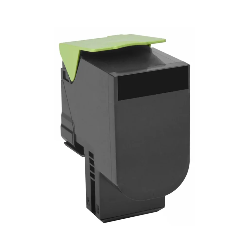 Toner compatível Lexmark 80C8XK0 preto 8.000 páginas