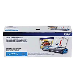 Toner Original Brother TN-221C TN221 Ciano 1.400 Páginas — H&H Suprimentos Corporativos
