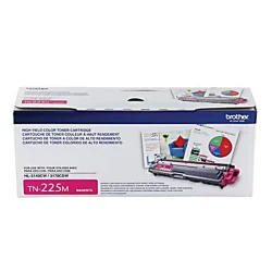 Toner Original Brother TN-225M TN225 Magenta 2.200 Páginas — H&H Suprimentos Corporativos