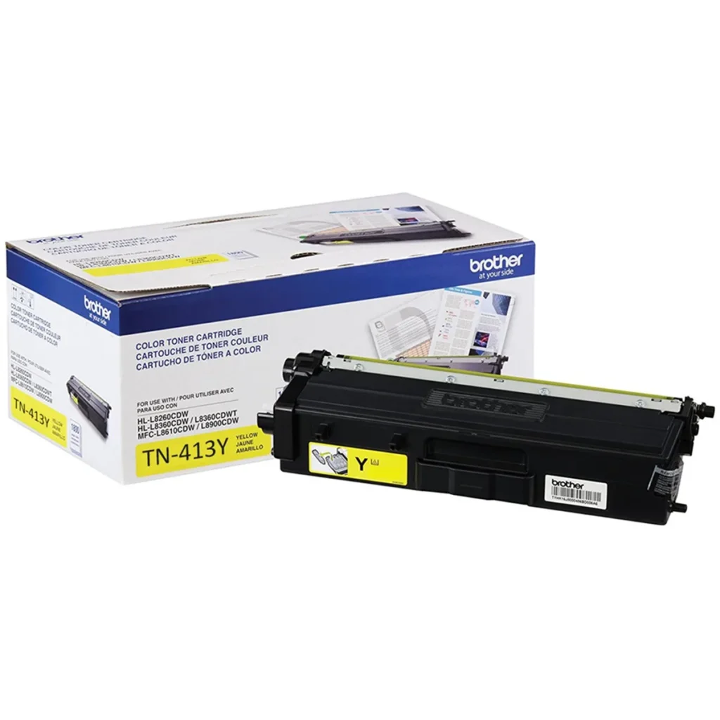 Toner original Brother TN-413Y amarelo 4.000 páginas