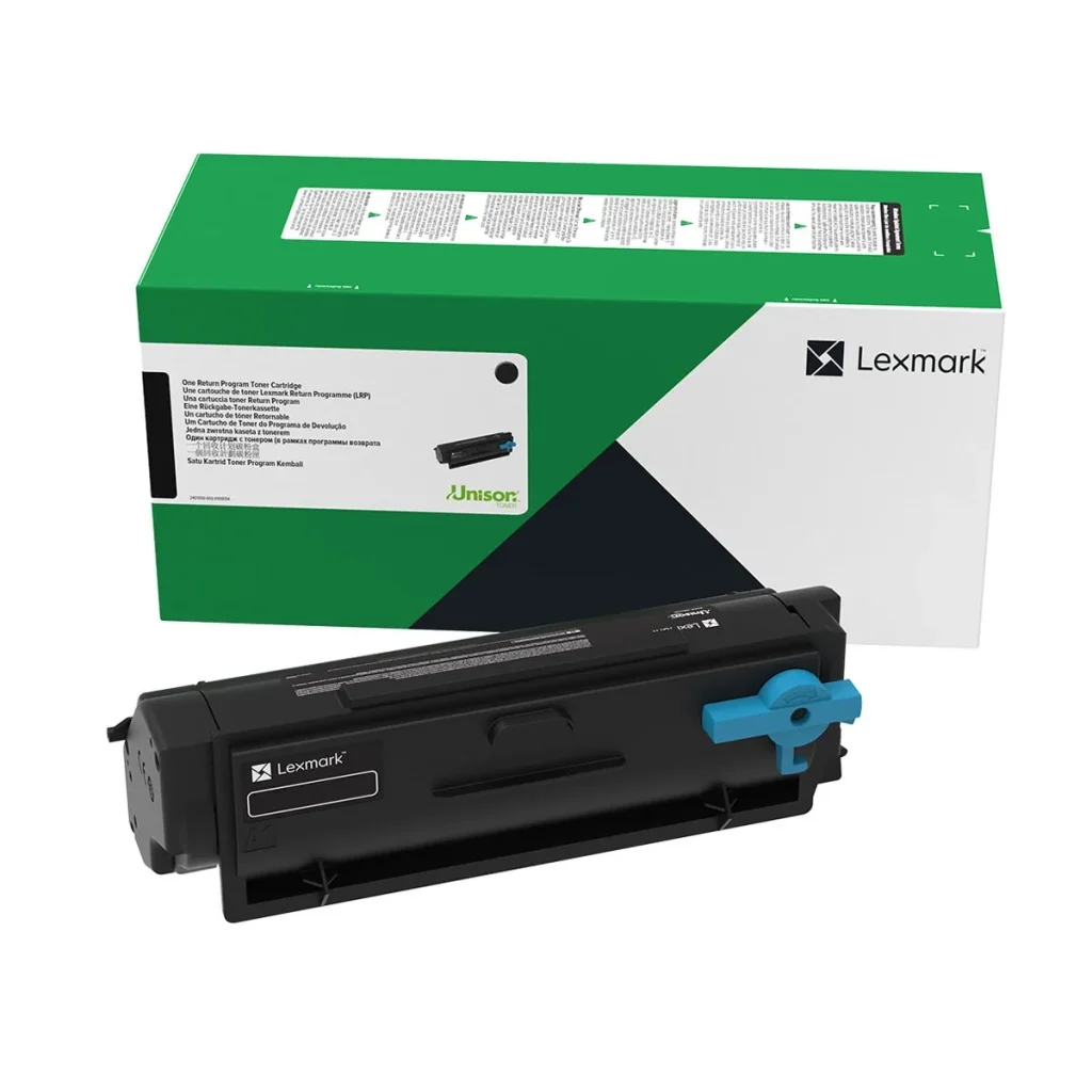 Toner original Lexmark 55B4000 preto 3.000 páginas