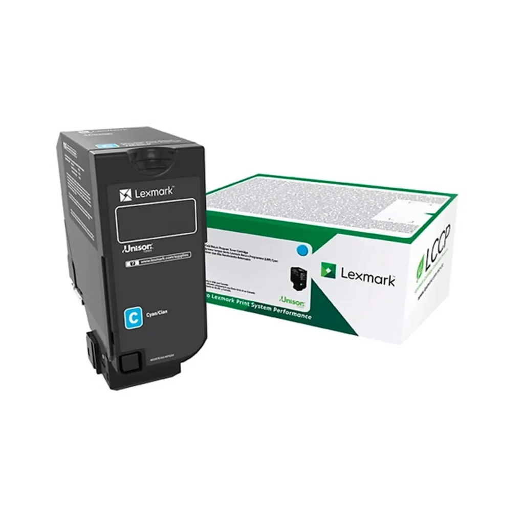 Toner original Lexmark 71C8XC0 ciano 12.500 páginas