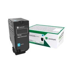 Toner Original Lexmark 71C8XC0 Ciano 12.500 Páginas — H&H Suprimentos Corporativos