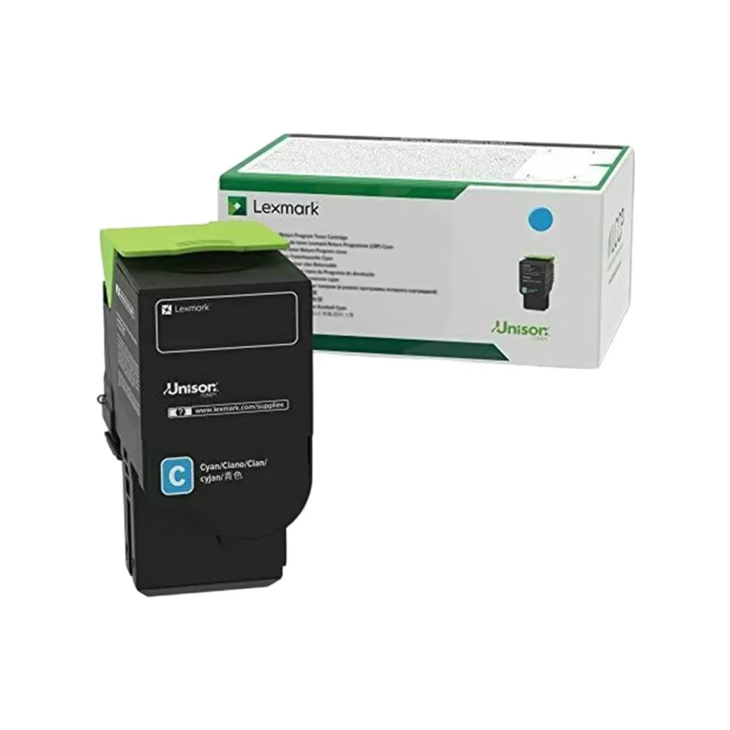 Toner original Lexmark 75M40C0 75M4 ciano 2.000 páginas