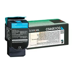 Toner Original Lexmark C544X1CG Ciano 4.000 Páginas — H&H Suprimentos Corporativos