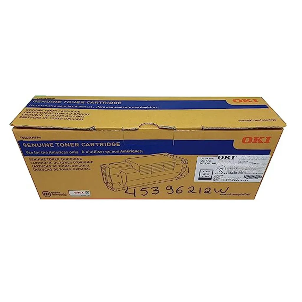 Toner original okidata MC780 MC770 45396212 preto 15.000 páginas